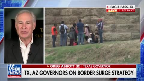 Texas governor Greg Abbott Announces American Governors' Border Strike Force