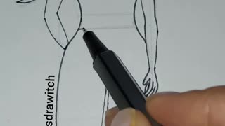 Fashion Illustration Line Drawing