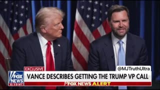 Why did Trump Pick JD Vance as VP? And JD’s Reaction to Being Asked…