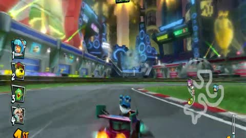 Crash Team Racing Nitro Fueled - Megumi Gameplay
