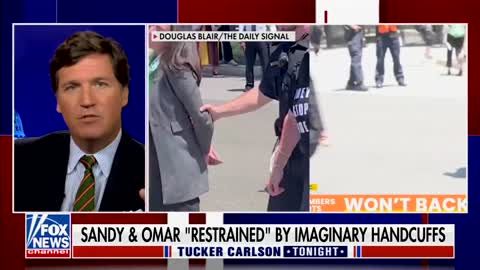 Tucker Takes Down Squad's 'Arrests' at Supreme Court Protest