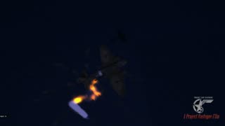 Junkers Ju 88 Night Bombing Run!