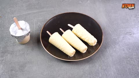 2 Ingredients Malai Kulfi Recepi