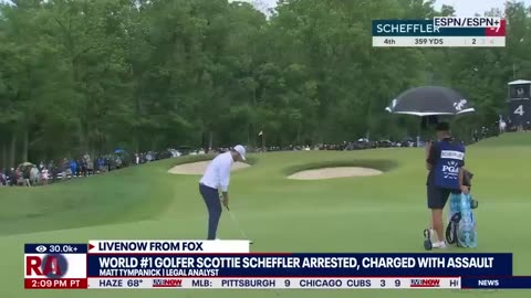 WATCH: Scottie Scheffler comments on arrest