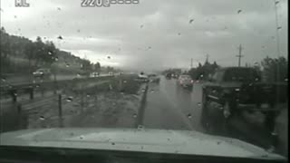Utah Trooper survives terrifying crash caught on dash cam