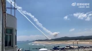 China Shoots Rockets Over Taiwan After Pelosi Debacle
