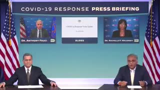 White House COVID coordinator: "I really believe this is why God gave us two arms. One for the flu shot and the other one for the COVID shot."