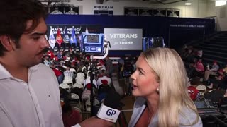 Exclusive Interview With MAGA Inc. Spokeswoman Karoline Leavitt at NH Trump Rally