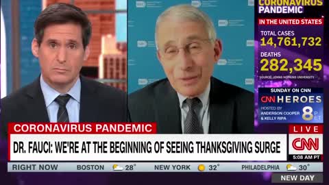 Dr. Fauci Pushes to Cancel Christmas Even More Aggressively Than Thanksgiving