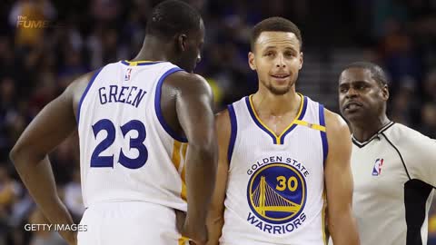 Steph Curry Matches Jazz Starting Lineup in Points, Draymond Green Can't Find Anyone to Kick