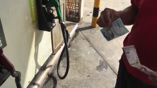 Control de venta de gasolina en Venezuela