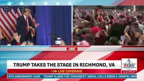 LIVE: Donald Trump Delivering Remarks in Richmond, VA...