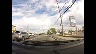 Canadian Kid Has Close Call When Jaywalking