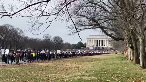 Hundreds Of Thousands Protest In DC At Defeat The Mandates