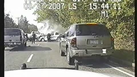 🎥 DASHCAM: High Speed 🚔🚘Police Pursuit... Wicked Head on 💥Collision💥