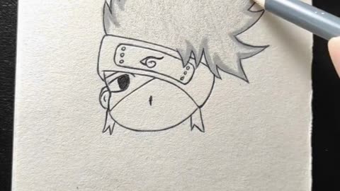 Cute Kakashi drawing ✨✨