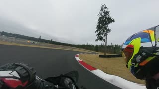 Fifth lap at The Ridge Motorsports Park with For a Few Dollars More. So much clear Track!