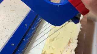 Soap cutting