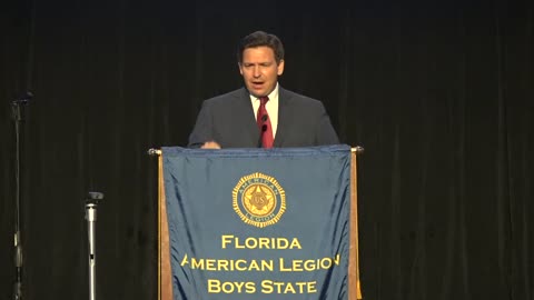 Gov. Ron DeSantis Speaks at the Florida American Legion Boys State Program Jun 21, 2022