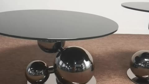 stylish modern round coffee table is must-have! #ModernLiving #InteriorDesign #CoffeeTableGoals