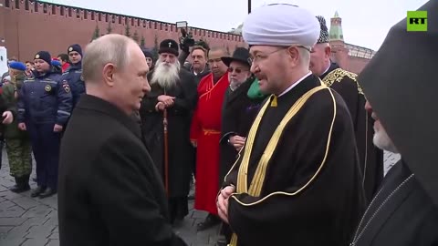 Dia da Unidade Nacional | Putin cumprimenta líderes religiosos russos
