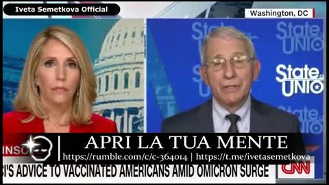 Anthony Fauci afferma che molte persone vaccinate si prendono il covid...ma consiglia di vaccinarsi