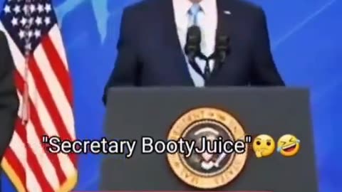 Biden calls Pete Buttigieg ''Secretary BootyJuice.''
