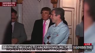 Trump con Epstein