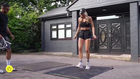 Running-man footwork tutorial with Lauren Jumps!