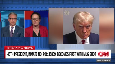 Maggie Haberman- This is the message Trump wanted to convey in his mug shot