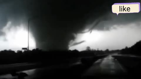 Thunderstorm and lighting caught in camera!tornado and lightning fighting Earth