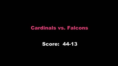 Flag Football: Cardinals vs Falcons
