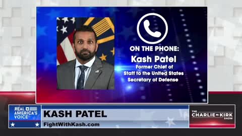 Charlie Kirk & Kash Patel Discuss Biden Investigation