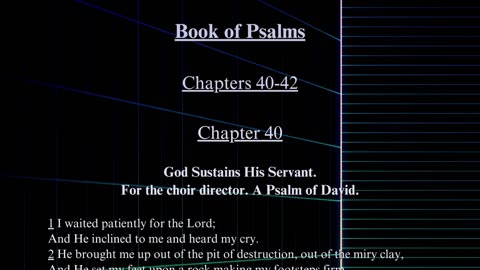 Christian Meme Video: Psalms Chapters 40 to 42 (04/21/2024)