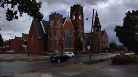 Wooster Ohio shewing some apostate church buildings 🤫🤭