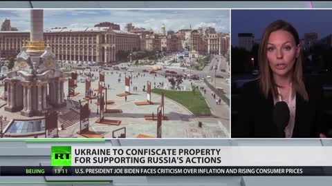 Ukraine to seize property of those supporting Russia RT