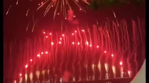 How abidjan welcome 2024 with fireworks...