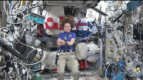 Expedition70 Astronaut Loral O'Hara talks with KAKE-TV Wichita, Kansas-Jan 2,2024