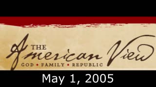 The American View #3: Exclusive Interview with Roy S. Moore (May 1, 2005)