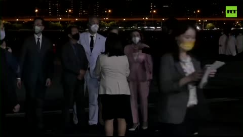 Pelosi Lands in Taiwan