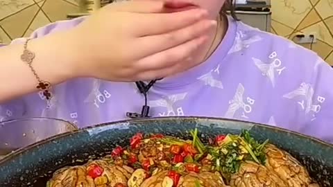 ASMR CHINESE FOOD MUKBANG EATING SHOW CHALLENGE