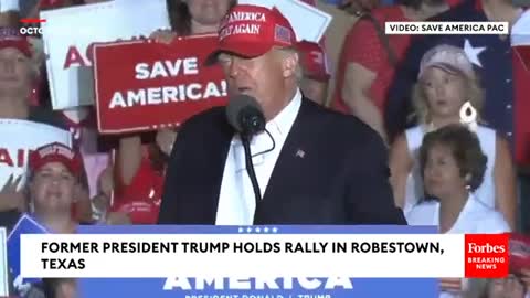 Donald Trump: 'Democrats Will Defund The Police, Republicans Will Defund The Cartels'