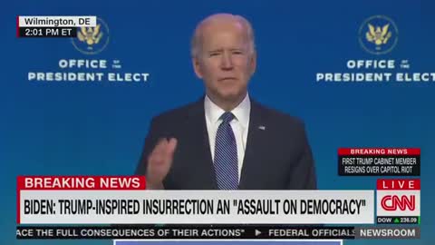 Biden Claims, Without Evidence, BLM Protesters Would've Been Treated Worse Than Capitol Protesters