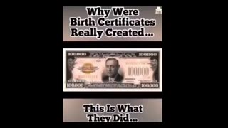 Why Were Birth Certificates Really Created