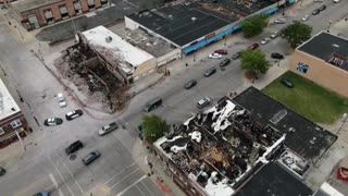 Imágenes de Kenosha un día antes de la visita de Donald Trump