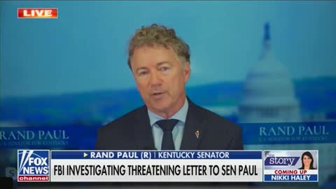 Rand Paul SLAMS Violent Left In Response to Death Threats Waged At Him