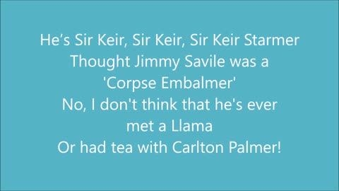 Sir Keir Starmer (Arnold Rimmer Song Parody)