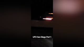 UFO sighting in San Diego 12 March 2024