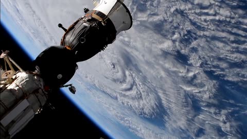 Landfall of Hurricane Florence From Space
