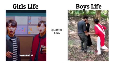 Girls Life Vs Boys Life !! Memes #viralmemes #mems